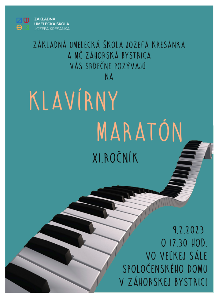 Klavírny maratón v Záhorskej Bystrici