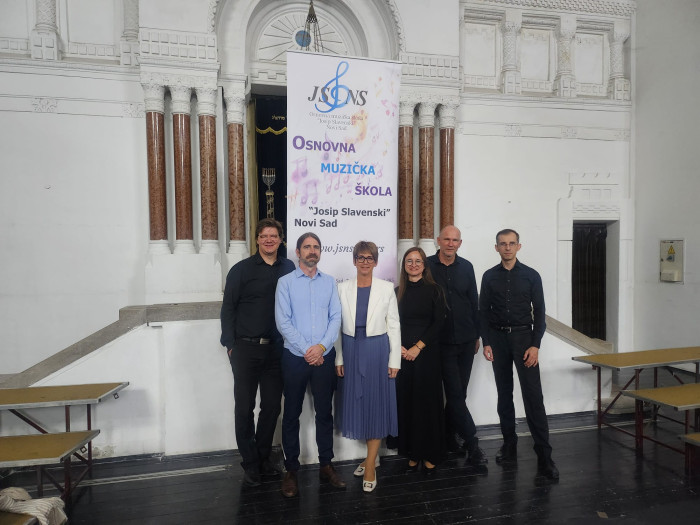 Naši pedagógovia účinkovali na koncerte Unesco´s International Music Day 2026 Novi Sad