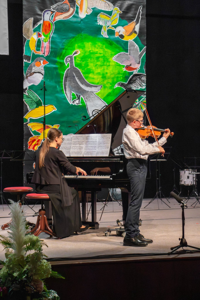 Lukáš Milko na festivale Eugena Suchoňa v Pezinku