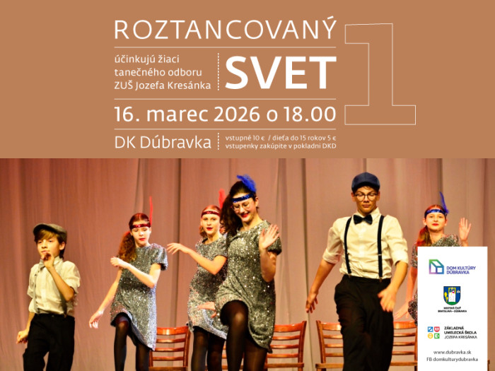 Pozývame vás na Roztancovaný svet I