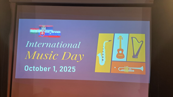 Naši pedagógovia účinkovali na koncerte Koncert International Music Day v Pomázi